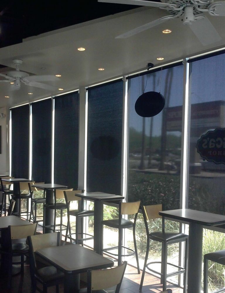 The Most Efficient Commercial Shades For Restaurants The Blinds Side