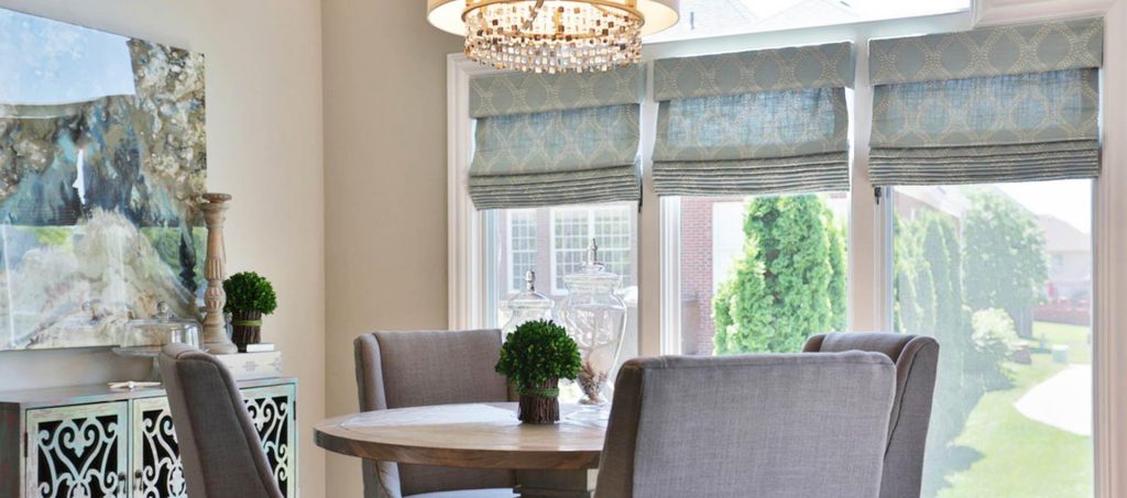 Custom Roman Shades